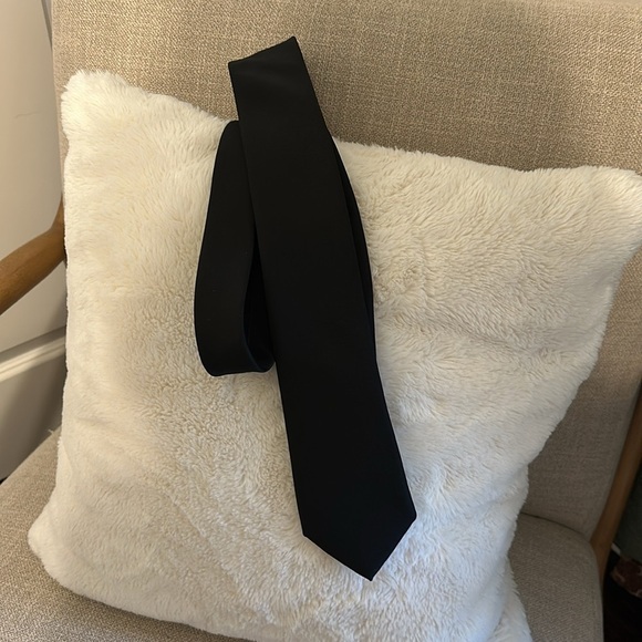 Bespoke 3” Men’s Neck tie, Black - Picture 3 of 6